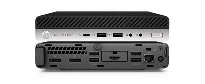 Računalniški komplet HP EliteDesk 800 G5 DM, monitor - Kuponko.si