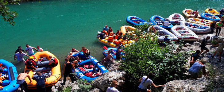 Kamp Highlinder, Foča: 2x nočitev, rafting - Kuponko.si