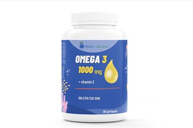 Svet narave, 3x Omega 3, 90 gel kapsul