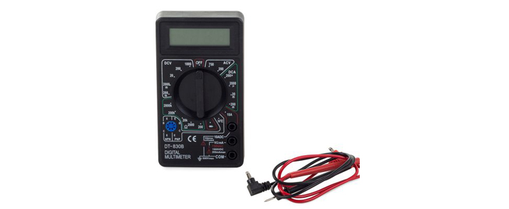 LCD digitalni elektronski tokovni multimeter - Kuponko.si