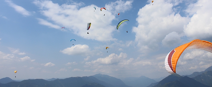 Sky riders - polet z jadralnim padalom  - Kuponko.si