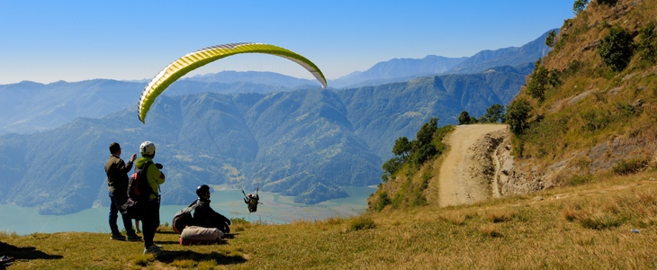 Sky riders - polet z jadralnim padalom  - Kuponko.si