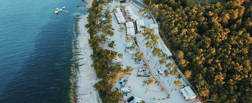 Boutique kamp Bunja, Brač: luksuzne mobilne hiške - Kuponko.si