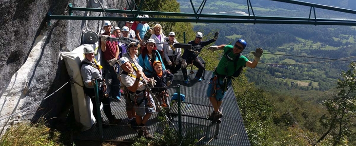 Adrenalinski park Bovec: 3-urni zipline spust - Kuponko.si