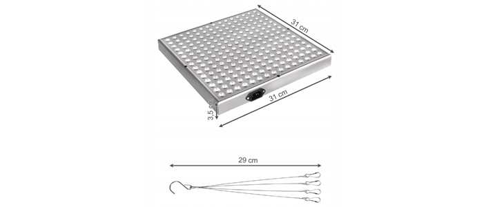 Žarnica 108 LED UV za vzgojo rastlin - Kuponko.si