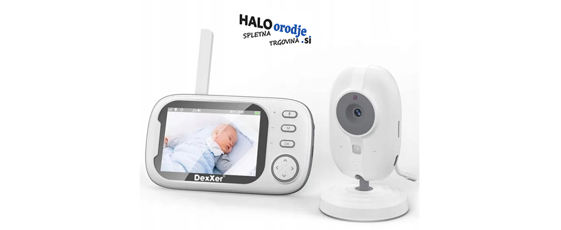 Baby monitor z video kamero in 3,2” LCD zaslonom - Kuponko.si