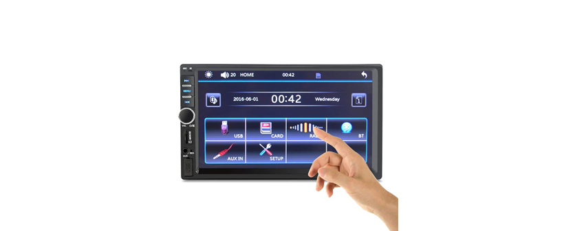 LCD avtoradio TOUCH s kamero za vzvratno vožnjo - Kuponko.si