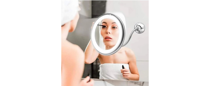 BeautyMirror, ogledalo s povečavo in močno LED lučko - Kuponko.si