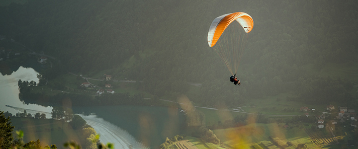 Sky riders - polet z jadralnim padalom  - Kuponko.si