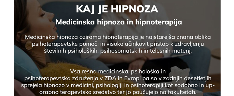 Integrapija: seansa medicinske hipnoze - Kuponko.si