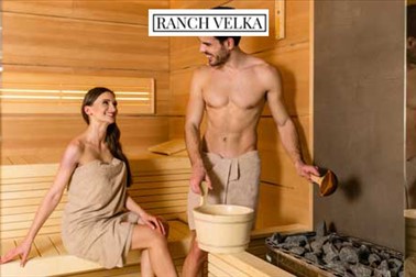 Ranch Velka: zasebni zakup finske savne in jacuzzija