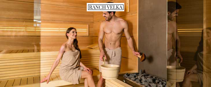 Ranch Velka: zasebni zakup finske savne in jacuzzija - Kuponko.si