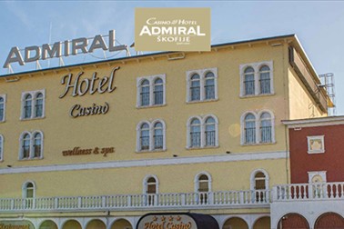 Casino & Hotel Admiral Škofije 4*, 1x nočitev