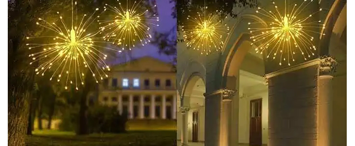 Božična LED dekoracija FireworkLed  - Kuponko.si