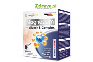 Magnesium + Vitamin B-Complex (30 vrečic)