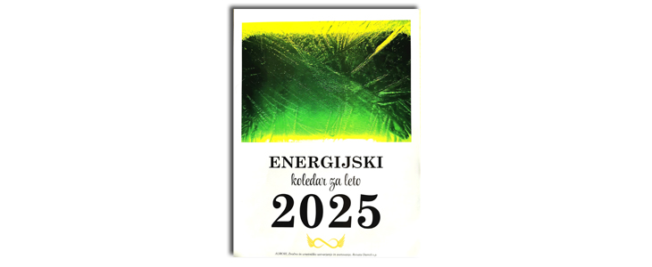 Energijski koledar 2025, 13-listni, stenski, A3 - Kuponko.si