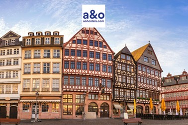 A&O hotel, Frankfurt, oddih za 2