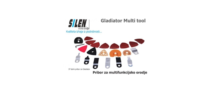 Električno orodje SILEN Gladiator Multi Tool - Kuponko.si