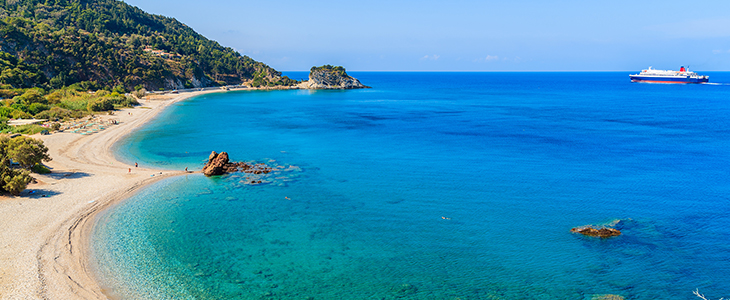 Mykali Bay, otok Samos v Grčiji - Kuponko.si