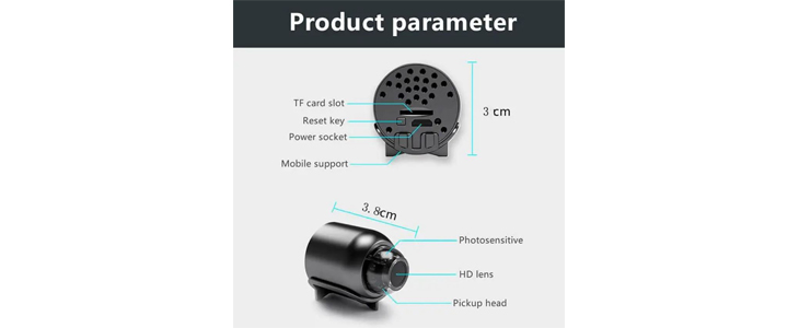 RemoteCam, mini varnostna WiFi kamera - Kuponko.si