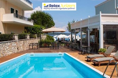 Relax hotel Aspasia*** na otoku Lefkas v Grčiji