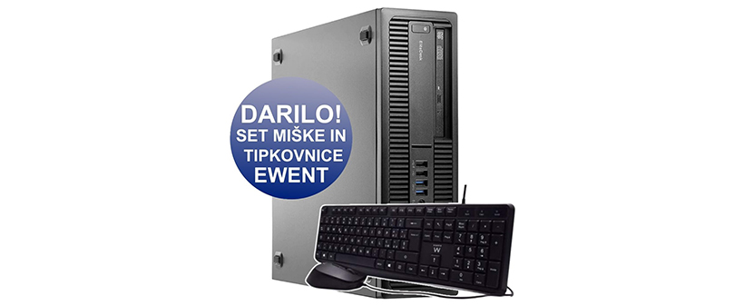 Obnovljen računalnik HP EliteDesk 800 G2 SFF - Kuponko.si