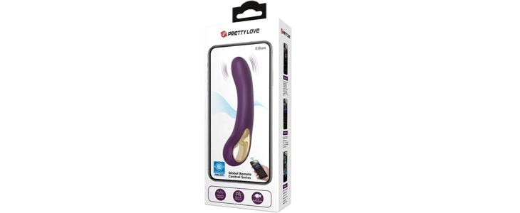 Vibrator Pretty Love Ethan App Purple - Kuponko.si