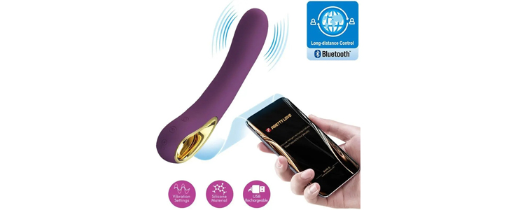 Vibrator Pretty Love Ethan App Purple - Kuponko.si