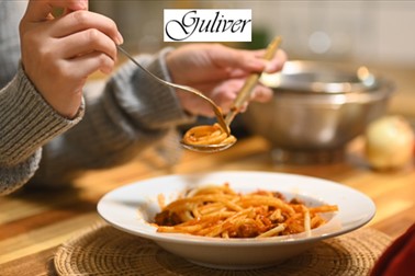 Gostilna Guliver: testenine bolognese (rezanci/njoki)