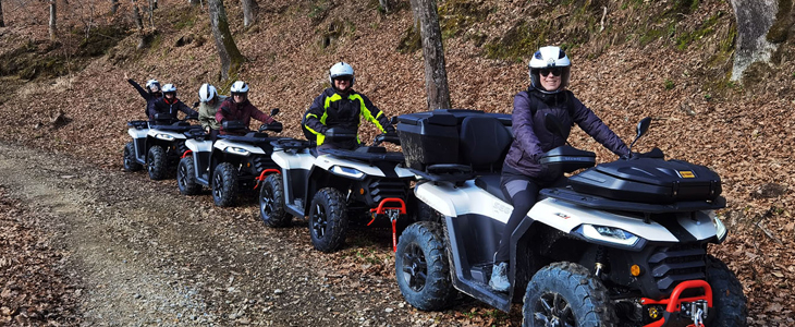 Trakošćan Adventure, vožnja s štirikolesnikom - Kuponko.si