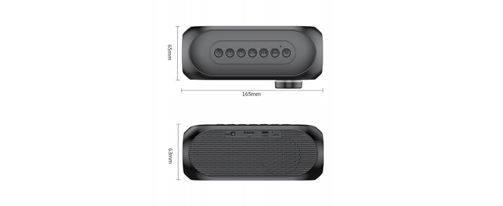 3v1 akumulatorski bluetooth zvočnik in budilka z LED - Kuponko.si