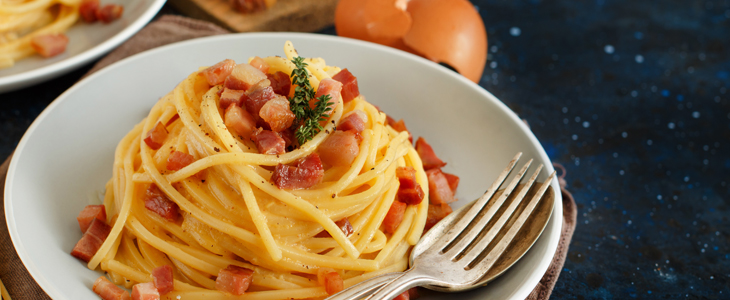 Gostilna P8: omamni špageti carbonara - Kuponko.si