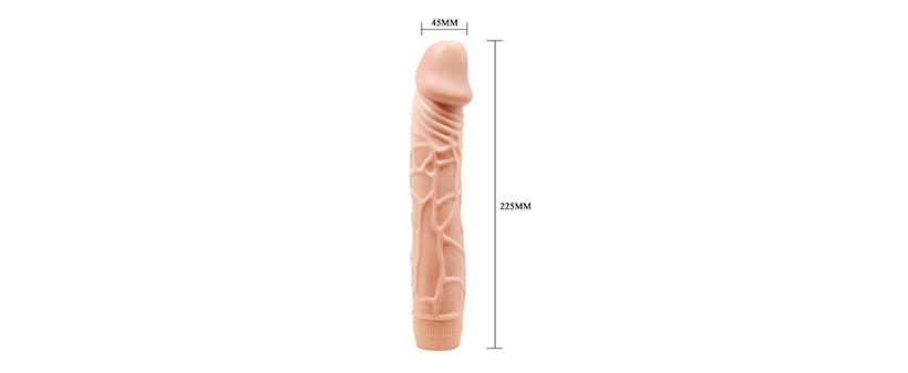 Realistični vibrator Barbara (22,5 x 4,5 cm) - Kuponko.si