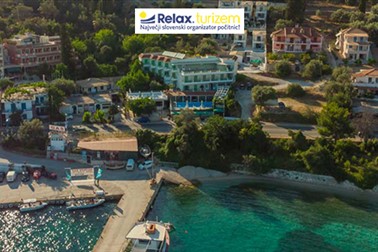 Relax hotel Tropicana Inn** na otoku Lefkas v Grčiji