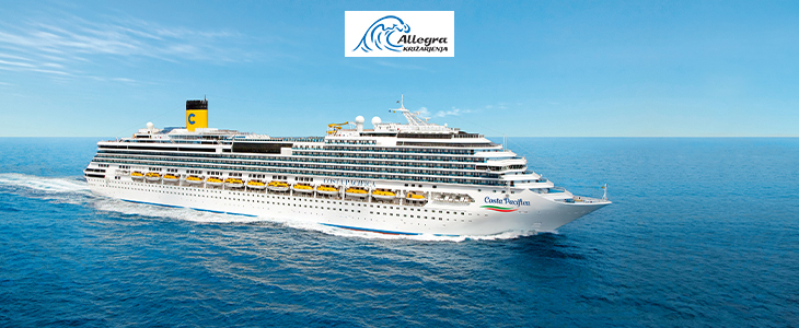 Križarjenje s Costa Pacifica Italija-Francija-Španija - Kuponko.si