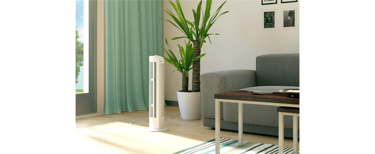 Stolpni ventilator Goobay, sodobni videz - Kuponko.si