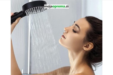 EKO tuš ročka inox s 5 funkcijami prhe EKO tuš ročka inox s 5 funkcijami prhe