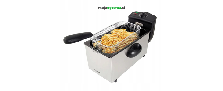 Inox cvrtnik Esperanza FALAFEL (2000 W, 3L) - Kuponko.si