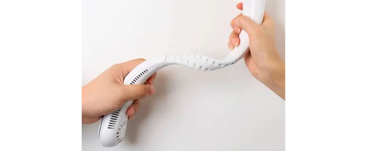 NeckFan, prenosni ventilator za okoli vratu - Kuponko.si