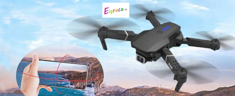 Zložljiv dron s HD kamero in z opremo - Kuponko.si