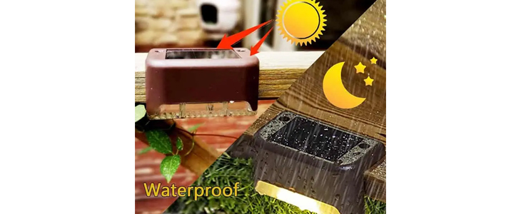 Komplet 4 vodoodpornih LED solarnih vrtnih luči  - Kuponko.si