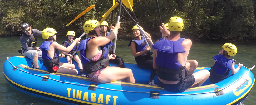 TinaRaft: zip line spust in rafting 13 km na Gorenjskem - Kuponko.si