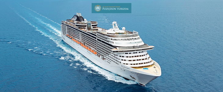 Križarjenje z MSC Splendida Italija-Tunizija-Španija - Kuponko.si