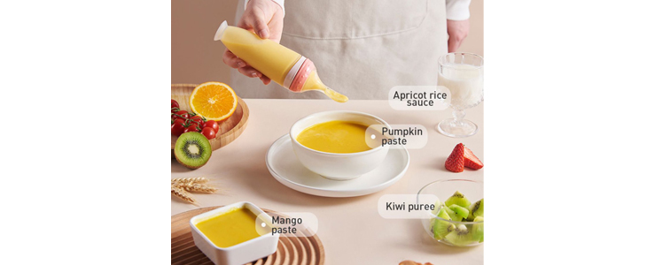 SoftSpoon silikonska steklenička z žličko - Kuponko.si