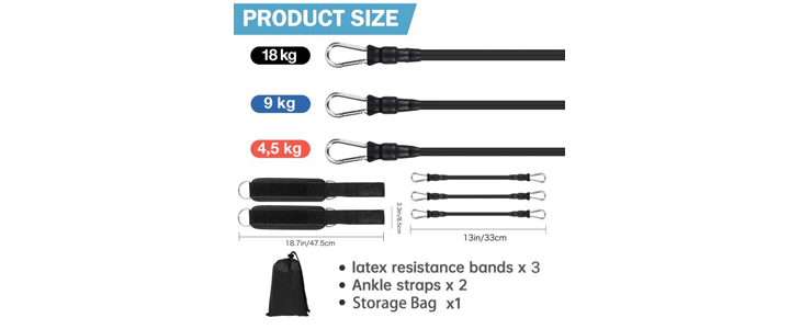 LegBands trakovi za vaje za moč - Kuponko.si