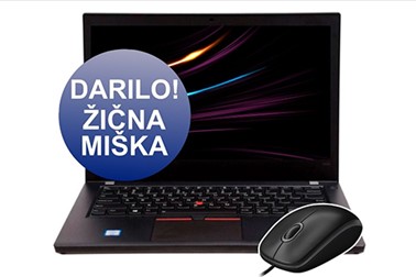Obnovljen prenosni računalnik Lenovo ThinkPad T470