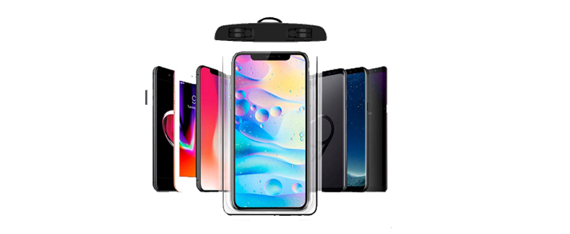 AquaBag, prosojna vodotesna torbica za telefon - Kuponko.si
