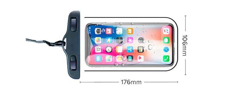 AquaBag, prosojna vodotesna torbica za telefon - Kuponko.si