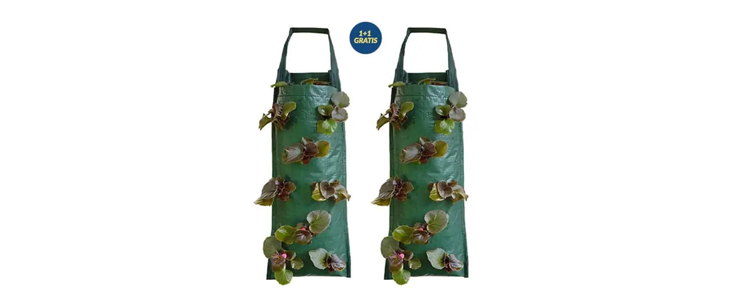 1+1 GRATIS StrawberryBag, viseča vreča za sajenje jagod - Kuponko.si