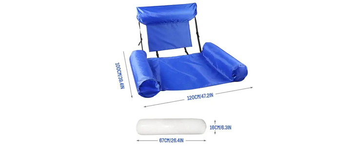 Napihljiv fotelj CoolChair za v vodo - Kuponko.si